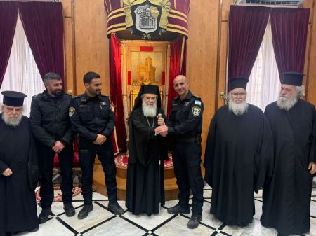 عقد إجتماع تنسيقي اليوم بين قائد مديرية دافيد في لواء أورشليم القدس وقيادات الطوائف الأرثوذكسية